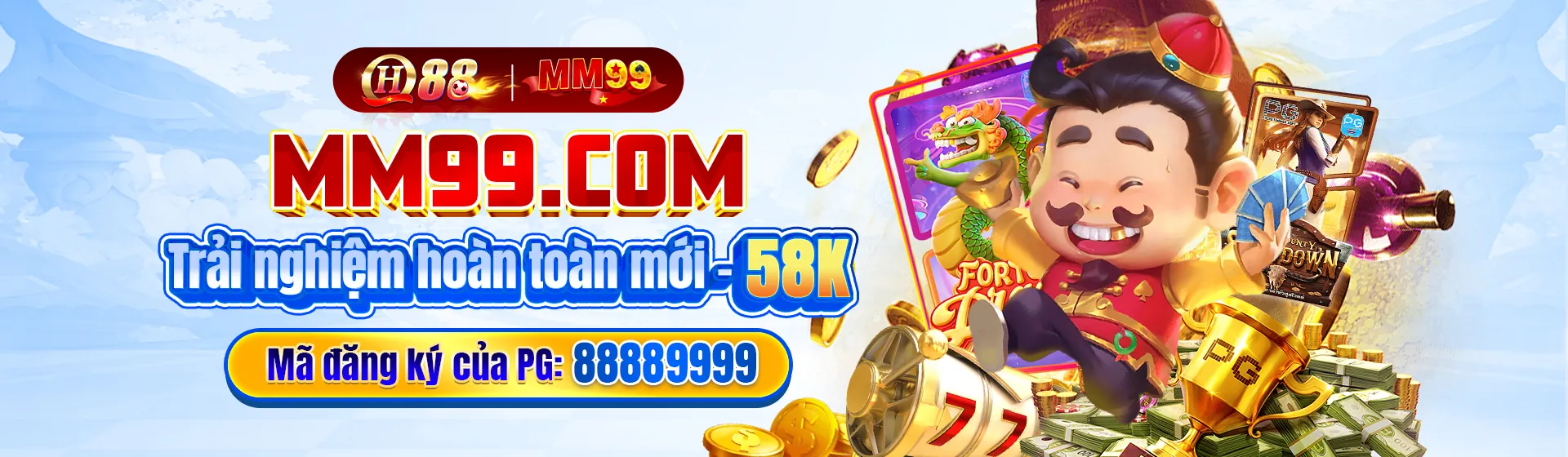 Giao diện đăng nhập an toàn 888newcom với các yếu tố trò chơi trực tuyến và màu xanh vàng